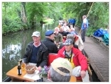 im Boot durch den Spreewald, Bachse und Mü