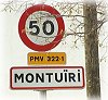 Schild Montuiri