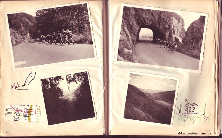 von Gerardmer bis vor Colmar über den Col de la Schlucht