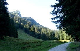 Blick auf Buchstein und Großstein