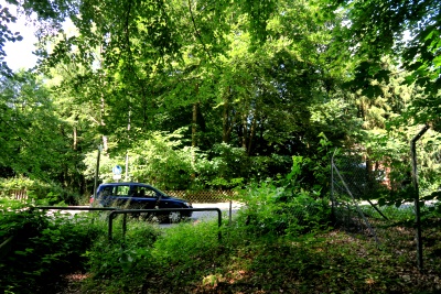 Großhansdorf, Wanderweg 8, Übergang Hansdorfer Landstraße