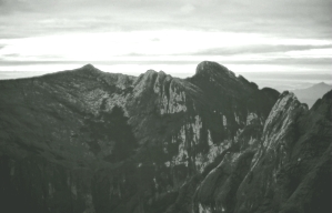 Kinabalu südlicher Rand des Kessels