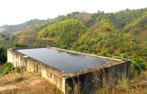 Wassersammelbecken, Sammelbecken