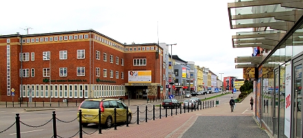 The building of the old bank of Pomerania in 2012