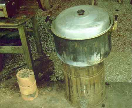 Braunkohleherd